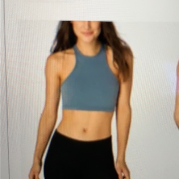 Beyond yoga blue crop top/bra! - Picture 6 of 6